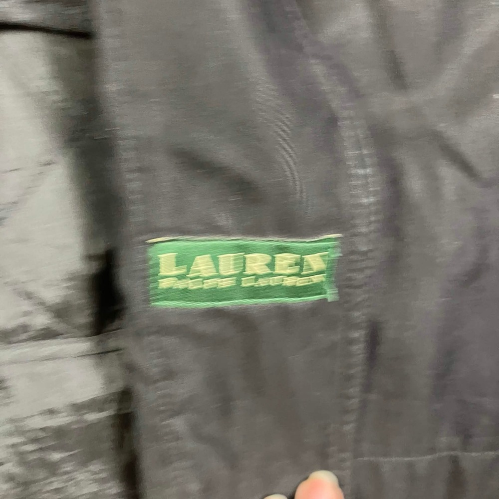 Lauren Ralph Lauren Trench Coat Mens 40L Black Removable Liner Quilted Insulated - Picture 6 of 15